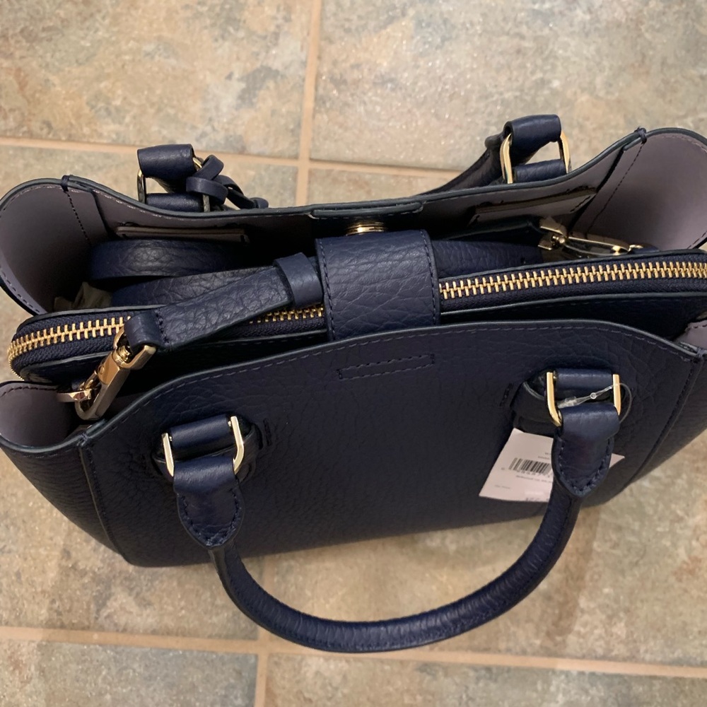 KATE SPADE ALIANA CARTER SATCHEL BAG BLAZER BLUE - Picture 5 of 8